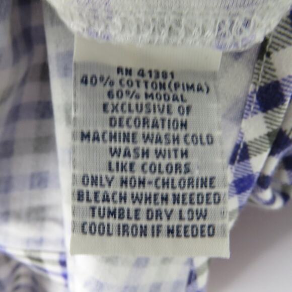 Titleist x Ralph Lauren Men's Blue Plaid Button Down Shirt Large - Picture 7 of 7